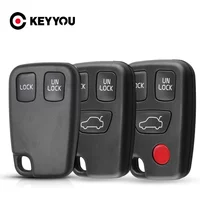 KEYYOU For Volvo S40 S60 S70 S80 V40 V70 XC90 XC70 1998-2005 2/3/4 Buttons Remote Car Key Shell Fob Blank Key Case Replacement