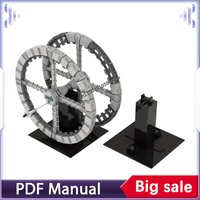 2001 Space Odyssey Series Space Station 5 Building Blocks Interstellar Base Craft Bricks Model DIY Decor Gift For Collectors