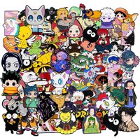 Broches Manga en émail pour femmes, 20/50/100 pièces, vente en gros, broches à revers, Badge, accessoires pour vêtements, jouets, cadeau