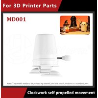 For Bambu Lab Clockwork self-propelled movement DIY Parts Decoration Accessories MD001 3D printer