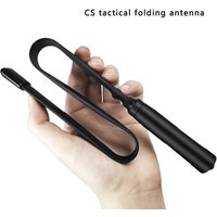 Collapsible Antenna Suitable For CS Walkie-talkie Folding Gain Antenna SMA Female UV-5R UV Dual Section Dropshipping Wholesale