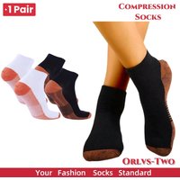 1 Pair Plantar Faciitis Compression Socks Foot Support Ankle Arthritis Socks Breathable Foot Heel Arthritis Sport Socks
