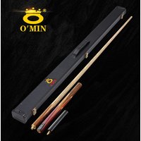 2022 New OMIN Snooker Cue 3/4 Jointed Snooker Cue Stick 9.5mm/10mm Tips with Snooker Cue Case Set 8405/8403