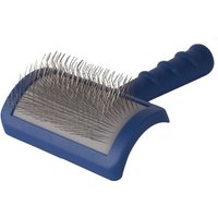 Slicker Brush for Dog Grooming with Long, Soft Pins, Perfect for Doodle Breeds, Angled Pins for Dematting, Remove Undercoat