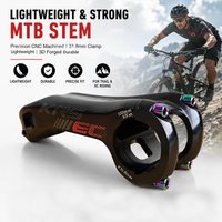 KRSEC CNC Mountain Bike Handlebar Stem 31.8mm MTB Road Bicycle Power Aluminum Alloy High Strength Climbing Riser