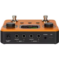 Flamma Ff20 Dual Footswitch Looper 300Min Rec, 100 Slots, 220 Drum Grooves Time Stretch, Auto Record Usb, Headphone Out
