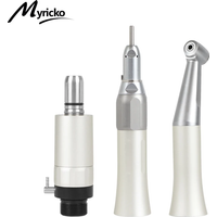 Medical Dental Low-Speed Instruments: Electric Motor System, Slow Speed Angle Handpiece & Dentist Polishing Tool Set