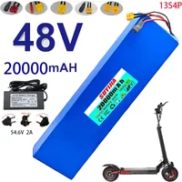 Batterie Lithium-ion 48V 48V 20Ah 1000W 13S4P Batterie Lithium-ion Pour 54.6V Pour Scooters Électriques Citycoco BMS
