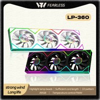 OEM LP-120/360 Siamese Cooling Fan ARGB PWM Silent long life large air volume 12V Computer case PC Fan 360mm 56.5CFM/800-2200RPM