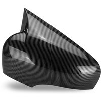 Car Side Wing Rearview Mirror Cover Cap For Renault For Clio 4 MK4 2012-2019 Rear View Mirror Cover Glossy Black/Carbon Fiber