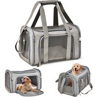 Sac de Transport pour chiens, sac à dos latéral souple, porte-animaux de compagnie, sacs de voyage pour chiens, Transport approuvé par la compagnie aérienne pour petits chiens et chats sortants