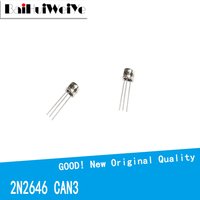 10Pcs 2N2646 2N1613 CAN3 For Pulse and Sawtooth Wave Generators and Delay Circuits