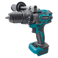 13MM Brushless Electric Impact Drill 20 Torque Cordless Screwdriver 3-Function Hammer Drill For Makita 18V Battery(No Battery)