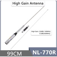 Nagoya NL-770R Antena dwuzakresowa QYT KT-8900 KT-8900D 780 980Plus Walkie Talkie UHF VHF 144-430MHz Samochodowe radio mobilne Akcesoria