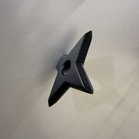 Novelty 3D Star Shaped Refrigerator Magnet, Anime Geometric Magnetic Decoration for Kitchen Fridge, Unique Home Decor Ornament
