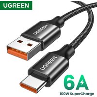 UGREEN 6A 100W SCP Type C Cable only for Huawei Honor Phones Fast Charging USB-C Cord Cable Huawei Super Charge Data Cable