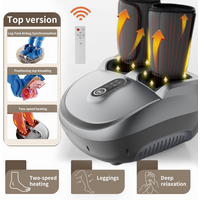 Jinkairui Electric Foot Massager Soothing Shiatsu Foot Massage with Adjustable Air Pressure Heat, Relieves Relexation