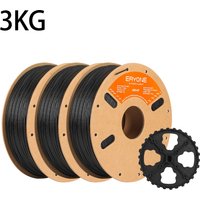 ERYONE 3KG ABS Fiber Reinforced Filament 1.75mm, Carbon & Glass Fiber 3D Printer Filament, High Strength Value Pack