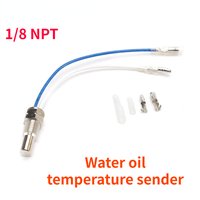 1/8 NPT Wasser Öl Temperatur Sender Temp Sensor Auto Meter Sensor Sender Temp Sensor Auto Gauge 1/8 "YC 100665