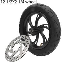 AliExpress NONE 12 1/2X2 1/4 Wheel Tire & Inner Tube & Rim Set Fit for 12 Inch Electric Scooters E-bike Folding Bicycles Accessories