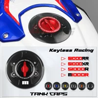 for BMW S1000RR S1000R HP4 M1000RR 2009-2024 2019 2023 Keyless CNC Racing Quick Release Motorcycle Tank Fuel Caps Case Gas Cover