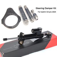 Für Roller Kukirin G3 Pro 2024 2025 Stabilisator Lenkungsdämpfer Montage Elektroroller Ausom Gallop Modifikationshalterung