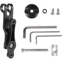 AliExpress NONE Aluminum Alloy Bicycle Stem Water Bottle Mount Adaptor Road Bike Bottle Holder Mount Converter Bicycle Accessories