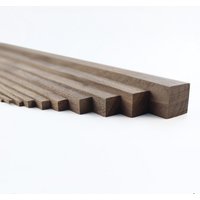 American Black Walnut Square Wood Strips,3mm to 20mm Thick,3mm to 20mm Wide, for Furniture Cabinetry Flooring Instruments