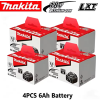2026 Genuine Makita 18V 6.0Ah Powerful long-lasting Rechargeable Battery+electric drill+charger ,For Makita Power Tools