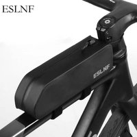 ESLNF Tragbare Vollständig Wasserdichte Vorderrahmen-Fahrradtasche Aufbewahrung MTB Rennrad Oberrohr-Fahrradtaschen