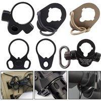 QD Quick Detach Sling Mount Swivel Adapter Metal Single Dual Point Strap Connector for Outdoor Sport Model Parts