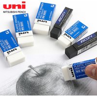 3/5/10pcs Japan UNI Pencil Eraser Is Wiped Clean Not Easy To Leave Marks Students Draw and Sketch Kawaii School Stationery