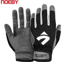 Noeby Fishing Gloves Offshore Jigging Glove Non-slip Full Finger Cut Resistant Outdoor Anti-UV Casting Fishing Sports Gloves
