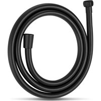 2m Black PVC Silicone Shower Head Hose Flexible Hose High Pressure Water Strong Multilayer Plumbing Bathroom Accessories