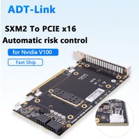 New SXM2 To PCIe X16 Adapter Expansion Card for NVIDIA V100 SXM2 16GB/32GB Graphics Card GPU /Dual GPU 8-pin interface