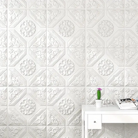 Waterproof Moisture-proof Wall Stickers For Ceiling Bathroom Anti-collision Decoration 3D Wall Stickers Self-adhesive