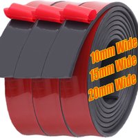 5/1M Self Adhesive Rubber Magnet Tape Strong Flexible Magnetic Strip for Fly Screen Mosquito Nets Home Office Storage Supplies