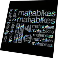Compatible For MAFIABIKES MAFIA Bike Frame Decals Stickers MTB BMX