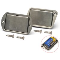 Couvercle de boîte de maintien JEBattery électrique pour basse active, compartiment 9V, accessoires musicaux en acier inoxydable 514 et plus