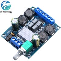 TPA3116D2 2.0 Digital power amplifier Board TPA3116 Module 50w X2 Stereo Audio amplifier