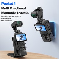 Magnetic Mount Base Angle Adjustable for DJI Osmo Pocket 4 Multifunctional Desktop Base Sport Camera Accessories