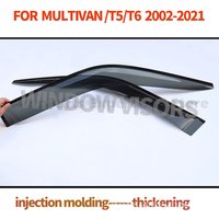 For VW Transporter T5 T6 Rain Guard Side Window Wind Deflector with Enhanced Protection and Stylish Design