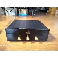 EINE Hifi Eisen Rohr Verstärker Chassis Audio Vorverstärker DIY Box 430x150x350mm Für EL84/6V6 /6P1 / 6P14 Etc