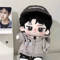 "Wang Yibo " Attribute 20cm Cotton Doll, Cool Plush Doll, Kawaii Idol Doll Fan Kids Merchandise Gift