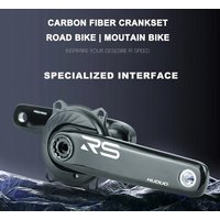 Road Carbon Crank 165mm-172.5mm Length DUB 29mm Aluminum Alloy Spindle For 110BCD Spider Specialized Interface Crankset