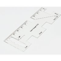 1pc Acrylic Quilting Ruler 5732 Patchwork Clothing Ruler Mini Sewing Quilting Tools Sewing Accessories Hardware Fittings
