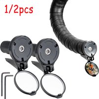 1/2pcs Bicycle Rearview Mirror Handlebar Anti-Glare Views Convex Cycling Mirrors for MTB Road Bike Handlebar Drop Bar Mount