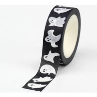 1X 10M Decorative White Ghost Spirit Halloween Washi Tape DIY Scrapbooking Stickers Planner Adhesive Masking Tape Cute papeleria