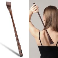 19" Handle Wooden Back Scratcher Massager Back Scratching Rake HouseholdWooden Body Massage Health Products