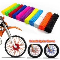 AliExpress 36pcs New Motorcycle Wheel Rim Spoke Wrap Kit Skin Cover 6.7 inch For MX Motocross Dirt Pit Bike Enduro Supermoto Honda Suzuki